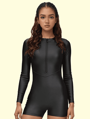 Traje de baño Enteriz Negro