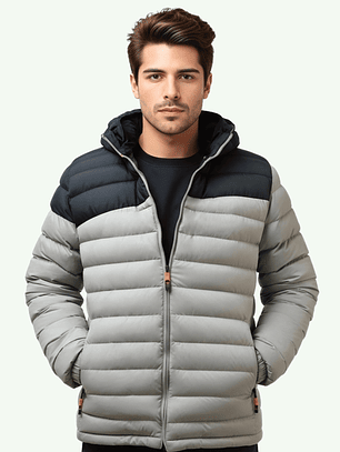 Chaqueta Térmica Hombre con Capucha Impermeable Superior COLOBO