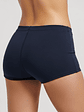 Short de baño de mujer azul marino Bottom tipo boy short para nadar y hacer ejercicio - Miniatura 3