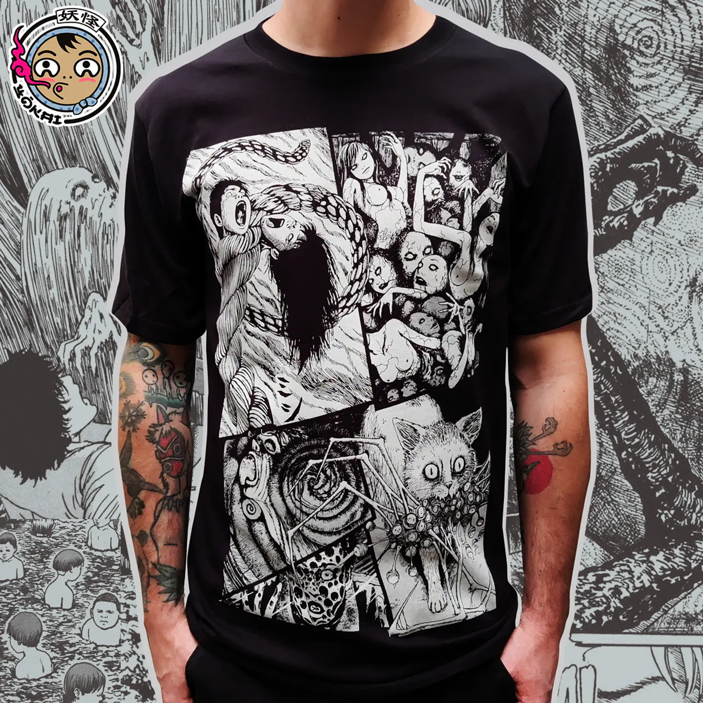 Polera Junji Ito art 1