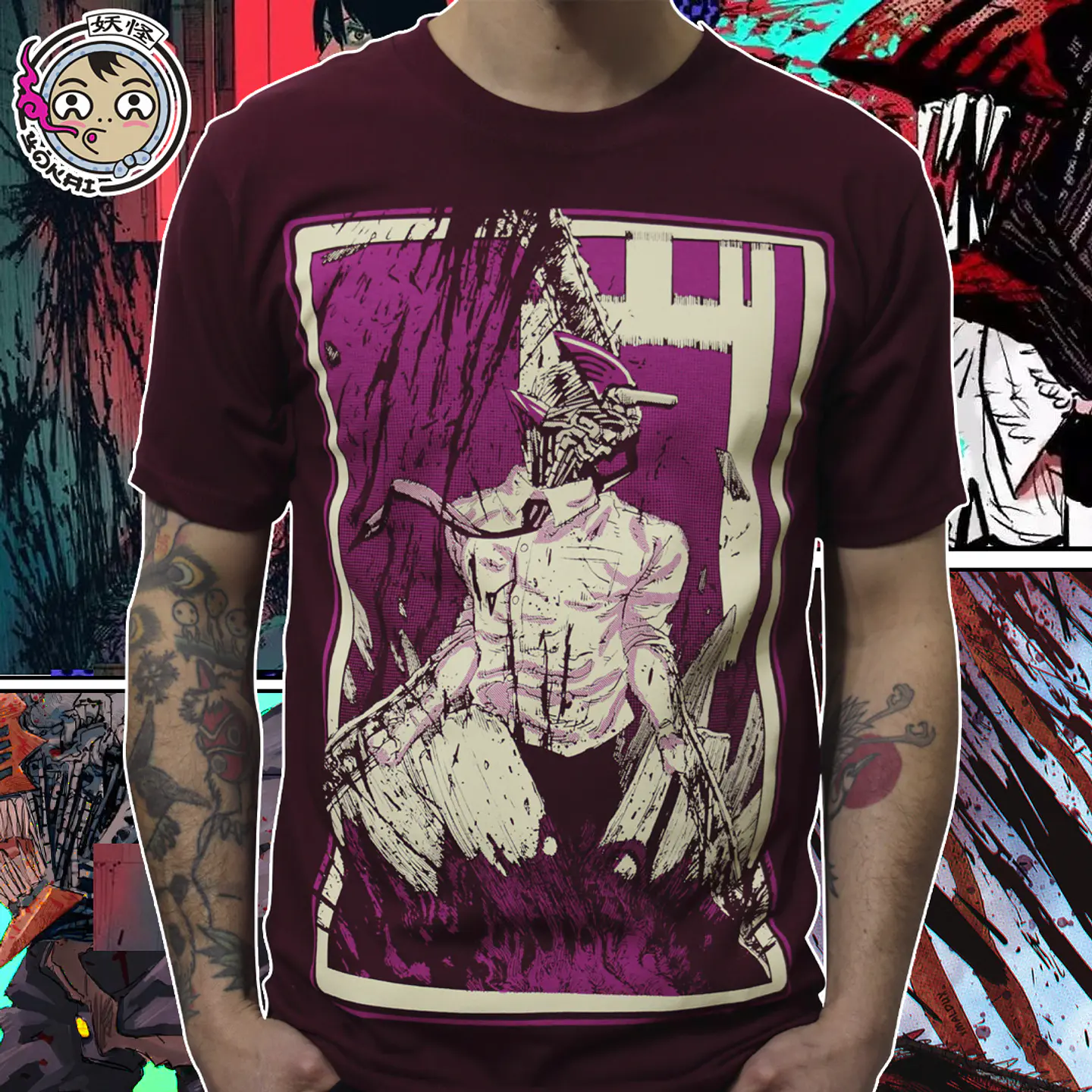 Polera Denji Chainsaw Man 1