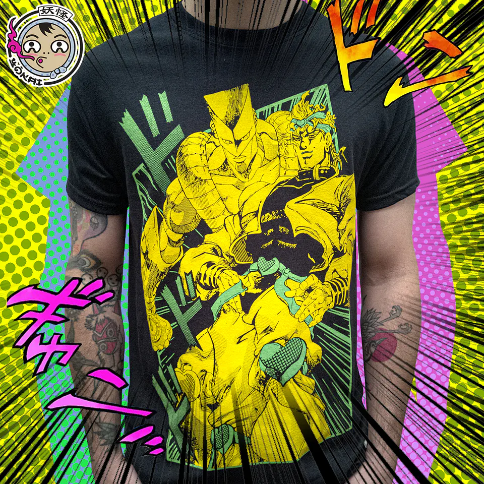 Polera Dio Brando & The World Jojo's  1