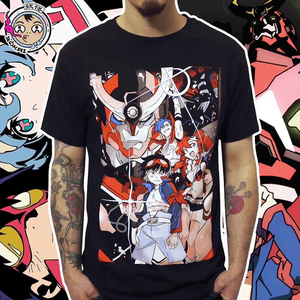 Polera Tengen Toppa Gurren-Lagann 1