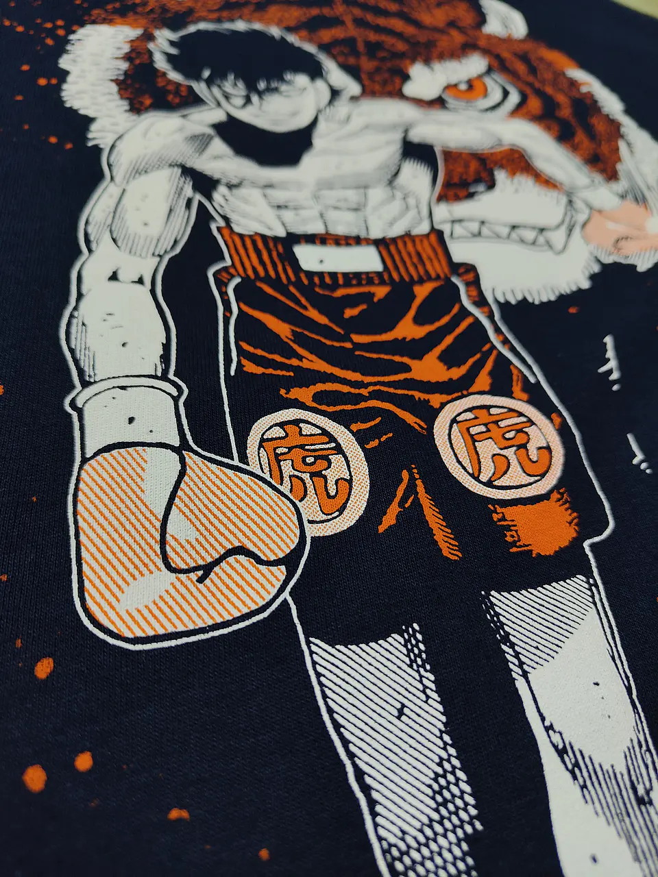 Polera Takeshi Sendo - Hajime no Ippo | Azul Marino 2