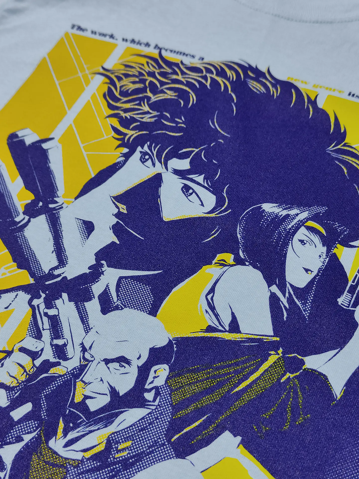 Polera Cowboy Bebop Vol. 1 (Celeste)  3