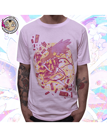 Polera Sakura Card Captor Rosa