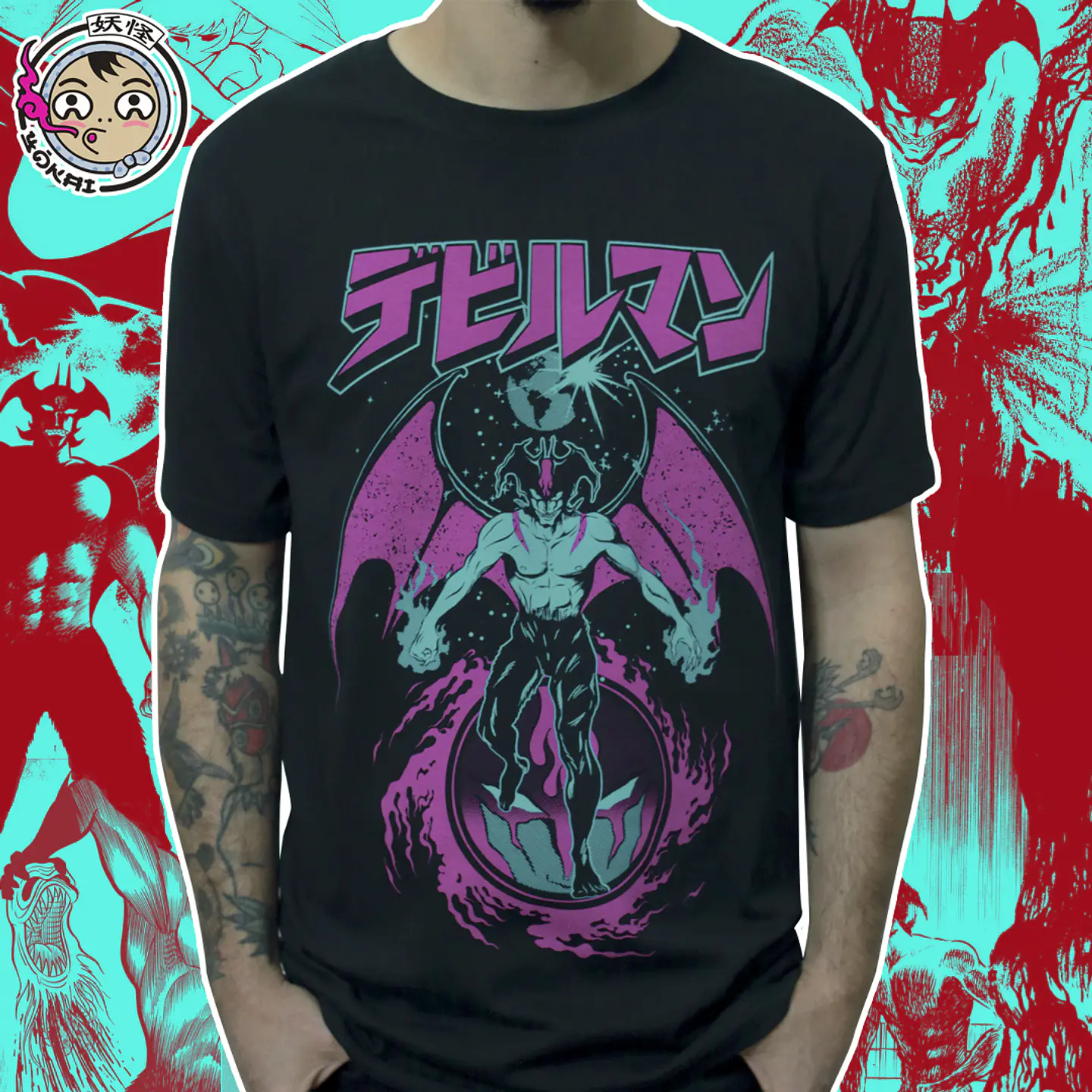 Polera Devilman 1