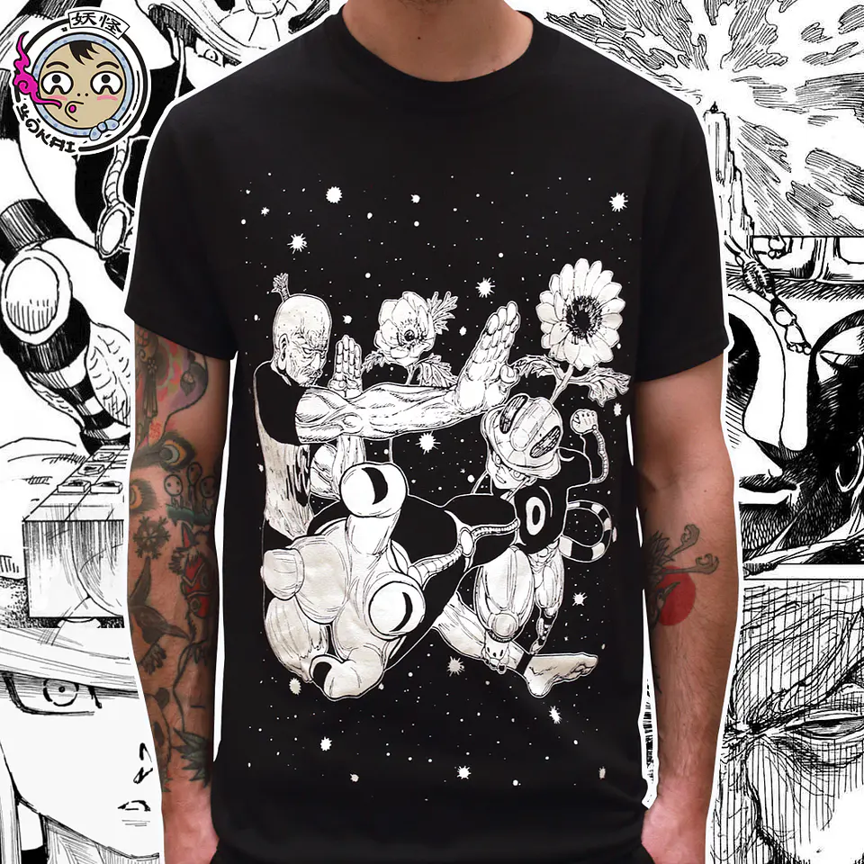 Polera Netero vs Meruem Hunter x Hunter 1