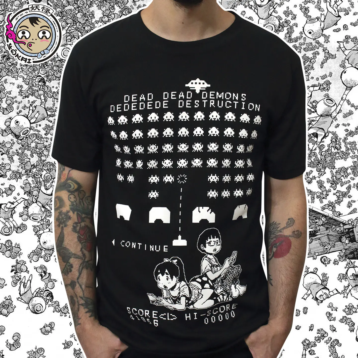 Polera Dead Dead Demons DeDeDeDe Destruction 1
