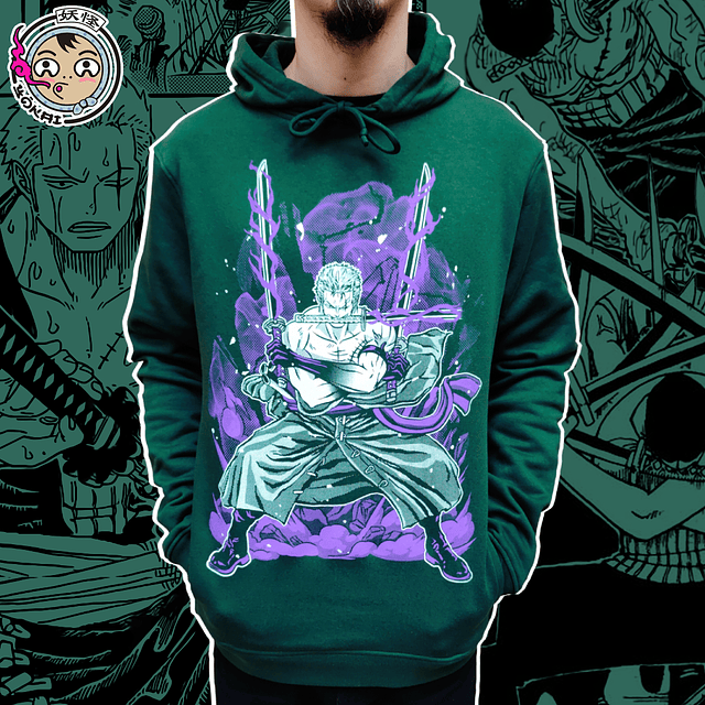 Polerón Hoodie Roronoa Zoro