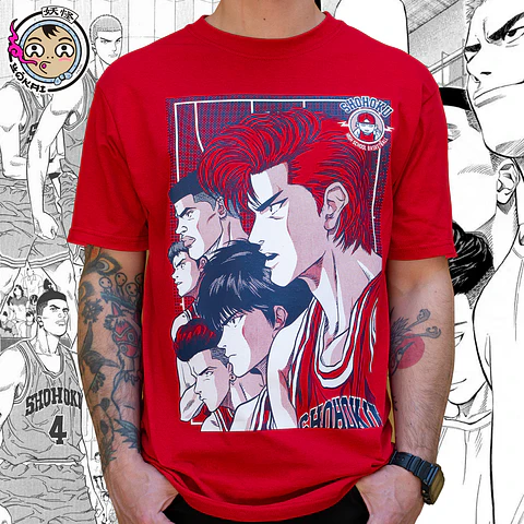 Shohoku Slam Dunk Roja