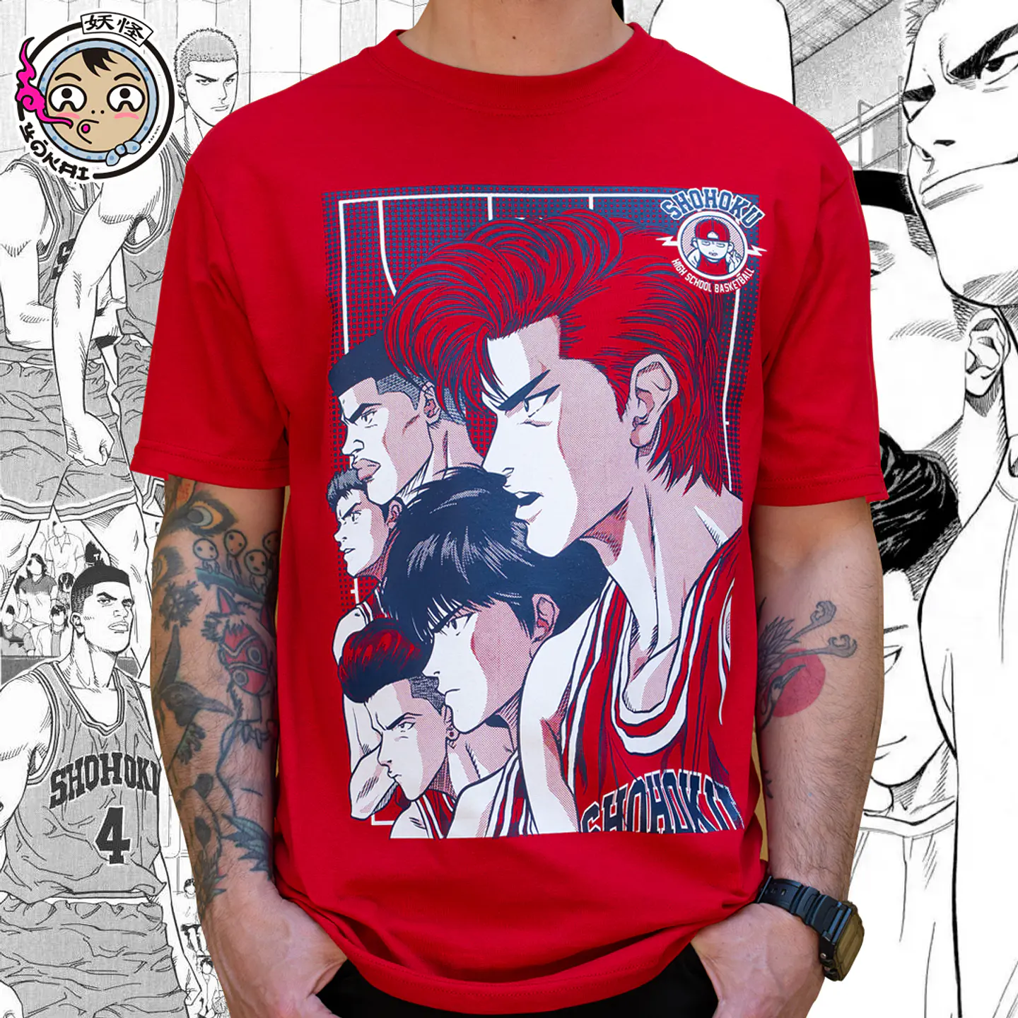 Shohoku Slam Dunk Roja 1