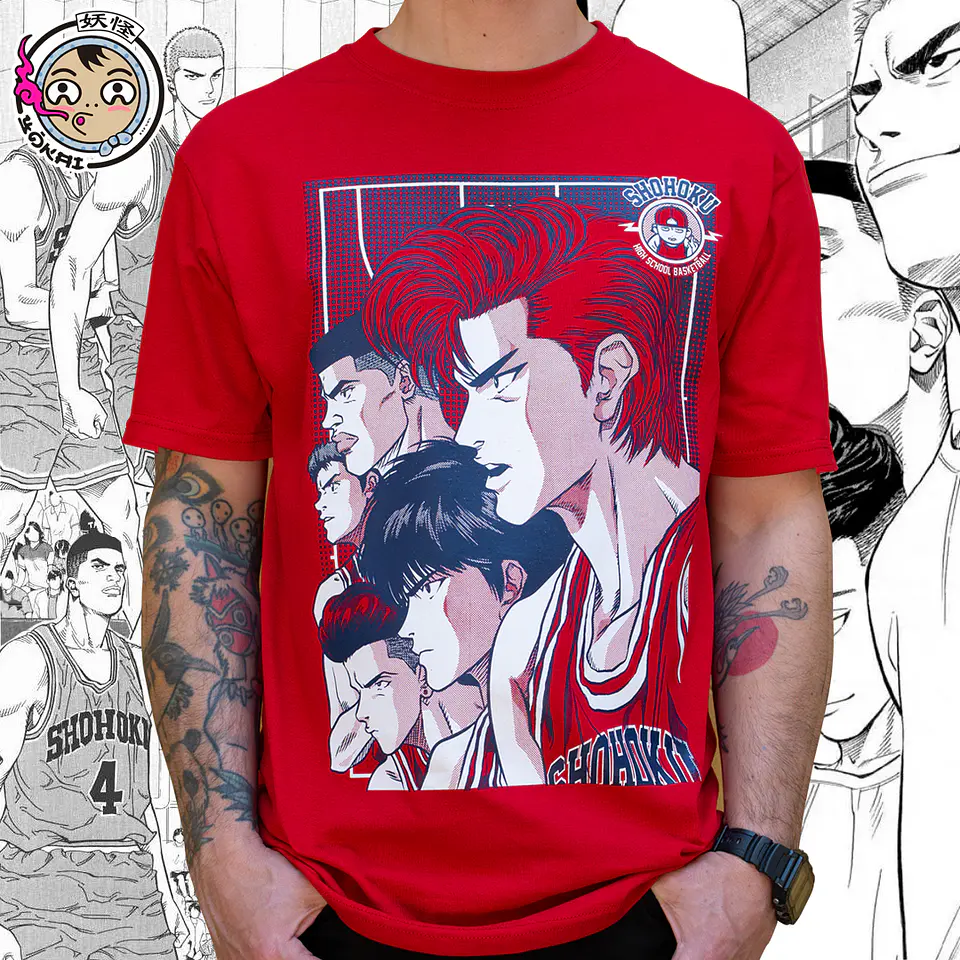 Shohoku Slam Dunk Roja 1