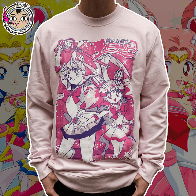 Poleron Polo Sailor Moon - Usagi & Chibiusa 