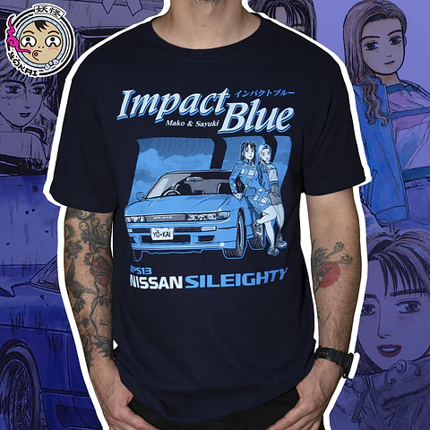 Impact Blue -  Initial D (Azul Marino)