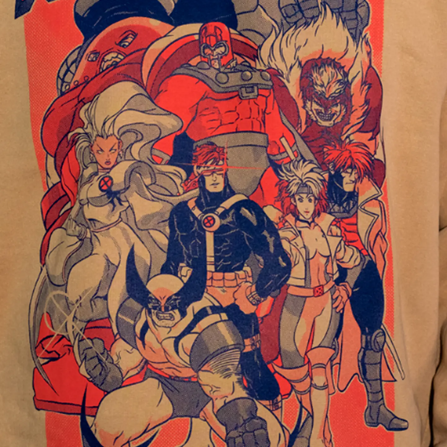 Polerón Polo X-Men (ver. X-Men vs Street Fighter) Acid Wash 2