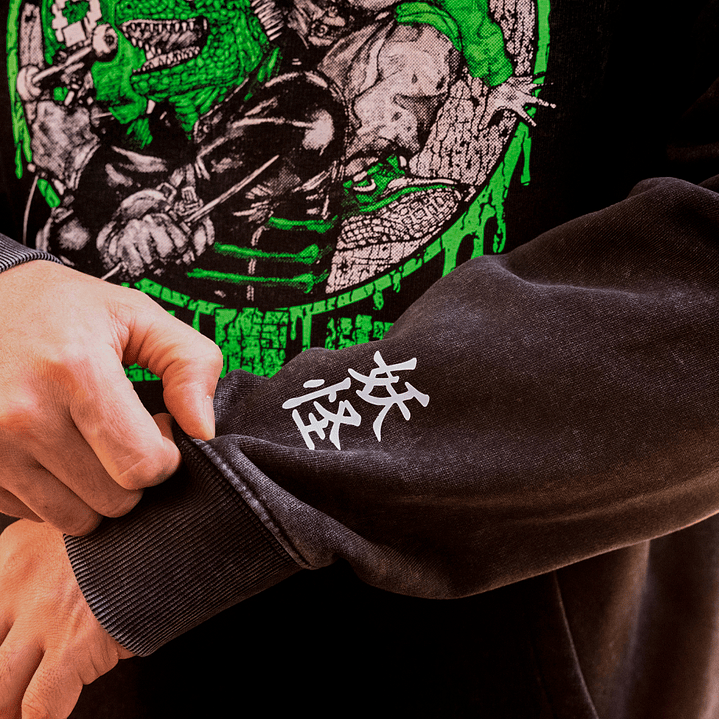 Hoodie Caiman & Nikaido - Dorohedoro  3