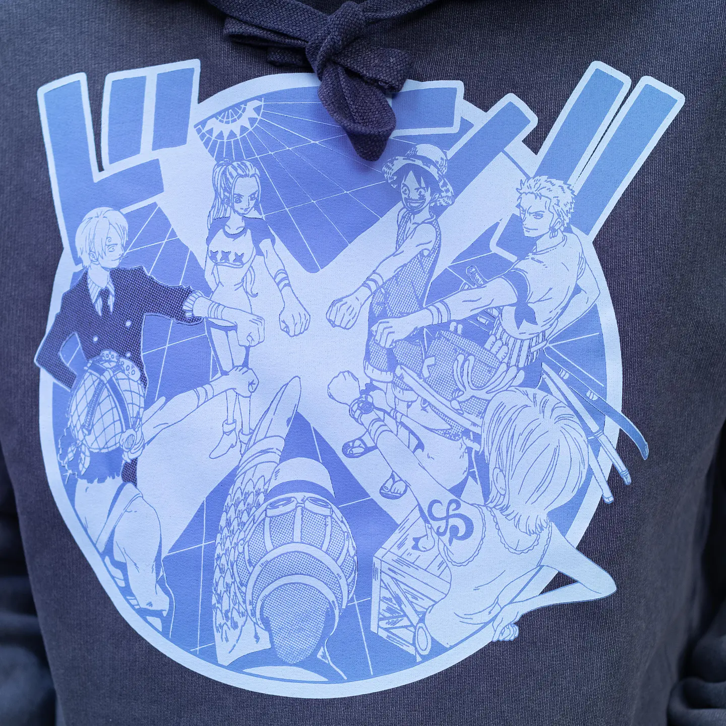 Polerón Hoddie One Piece Arabasta - Acid Wash 2