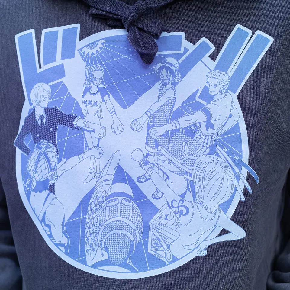 Polerón Hoddie One Piece Arabasta - Acid Wash 2