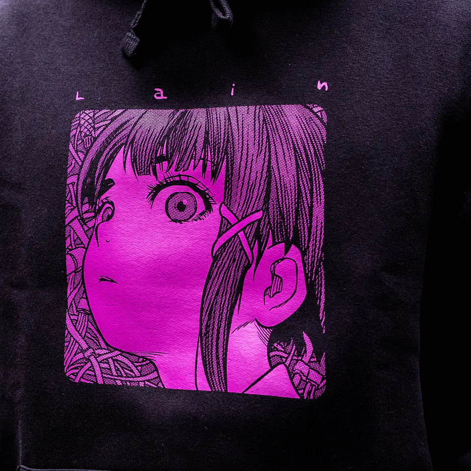 Polerón Hoodie Serial Experiments Lain 2
