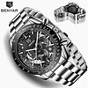 Reloj de Hombre Marca Benyar . BY-5120M SILVER WHITE