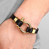 Pulsera de Hombre clásica de cuero 