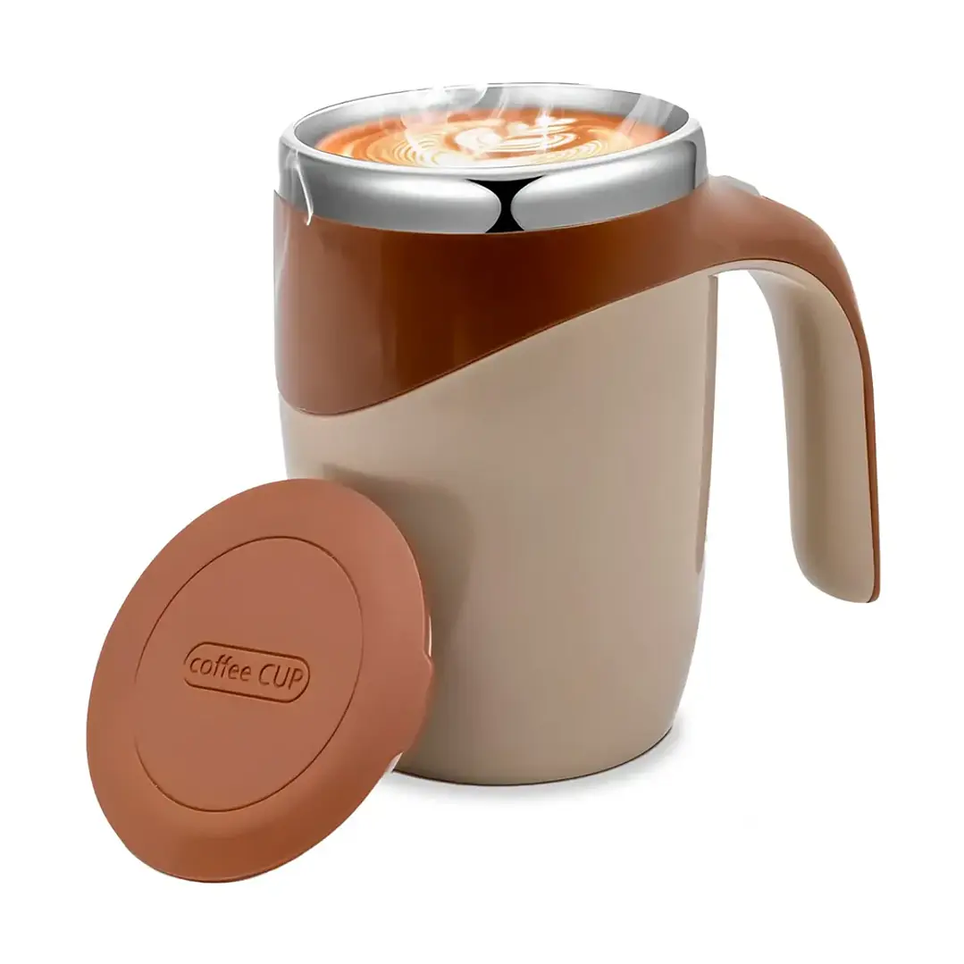 Taza Mezcladora Star Térmica de Acero Inoxidable con Carga USB 1