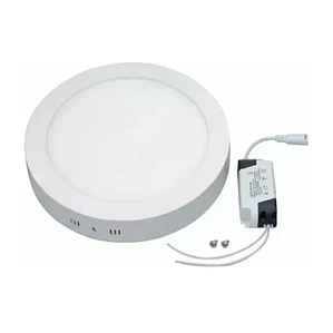 Panel LED Yokoo Sobrepuesto Redondo 18W Luz Fría 6500K