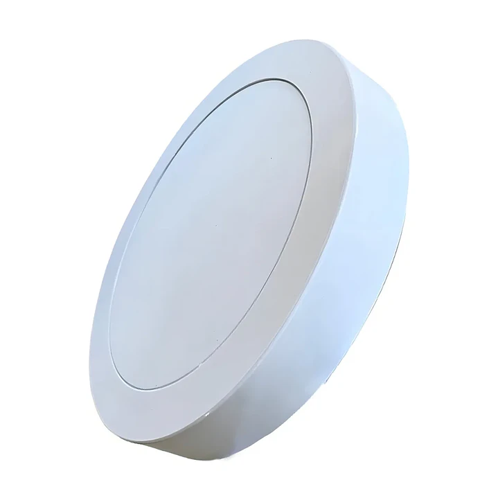 Plafón LED Sobrepuesto Redondo 18W Luz Fría Estructura Blanca 4