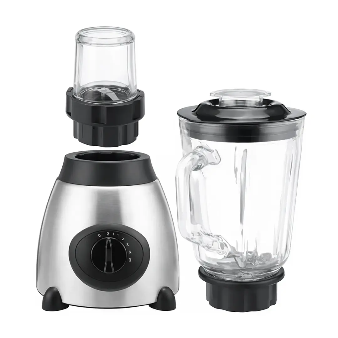 Licuadora Yokoo Multifuncional 2 en 1 Jarra de Vidrio 850W 1