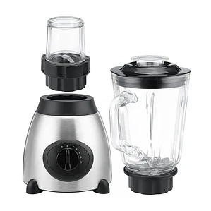 Licuadora Yokoo Multifuncional 2 en 1 Jarra de Vidrio 850W