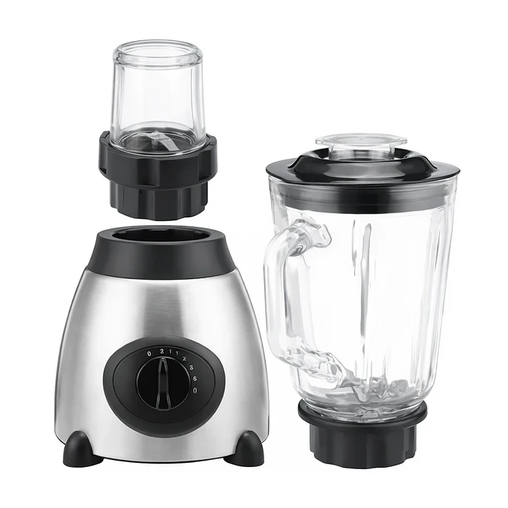 Licuadora Yokoo Multifuncional 2 en 1 Jarra de Vidrio 850W 1