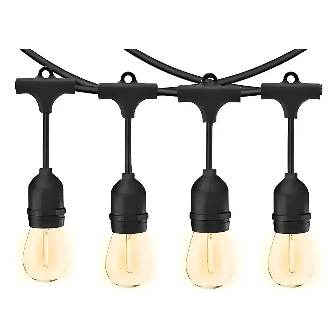 Guirnalda de Luces Yokoo 20 Metros para Terraza con 20 Ampolletas LED 1