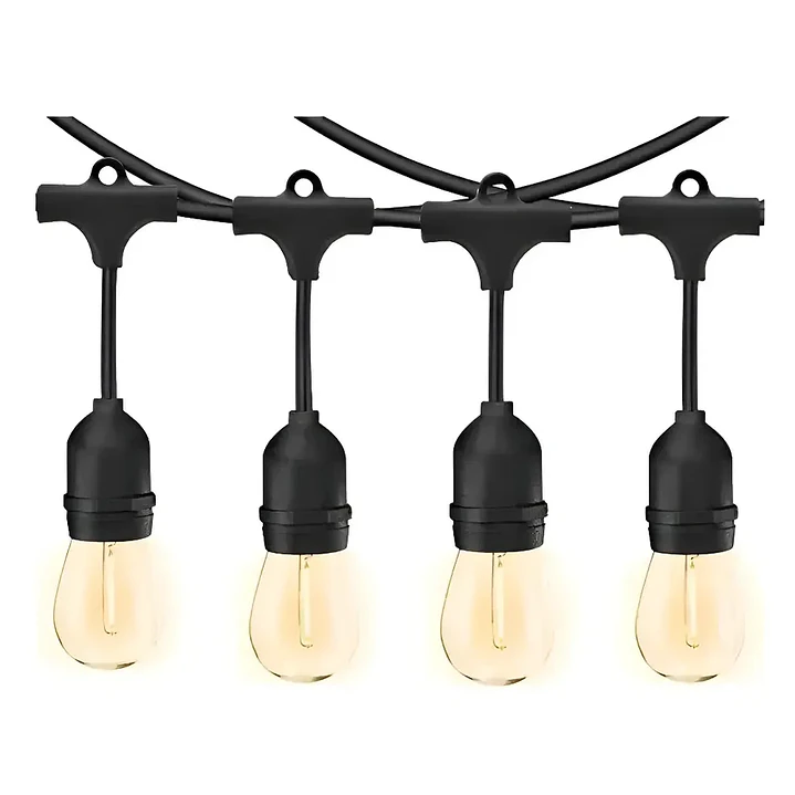 Guirnalda de Luces Yokoo 20 Metros para Terraza con 20 Ampolletas LED 1