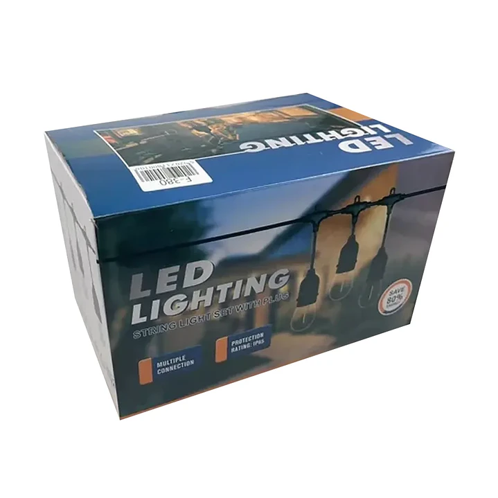 Guirnalda Solar Yokoo 10 Metros con 10 Ampolletas LED Vintage IP65 6