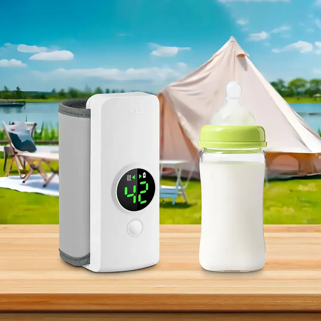 Calentador de Mamaderas Jerzou Portátil Inalámbrico Batería de 5000mAh 5