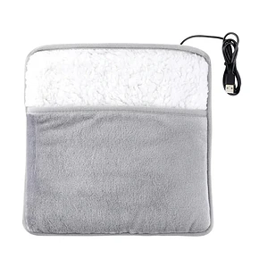 Calentador de Pies Eléctrico Yokoo con Conexión USB y Tela Sherpa