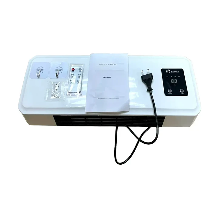 Calefactor de Pared Cerámico 2000W Frío/Calor con Control Remoto 4