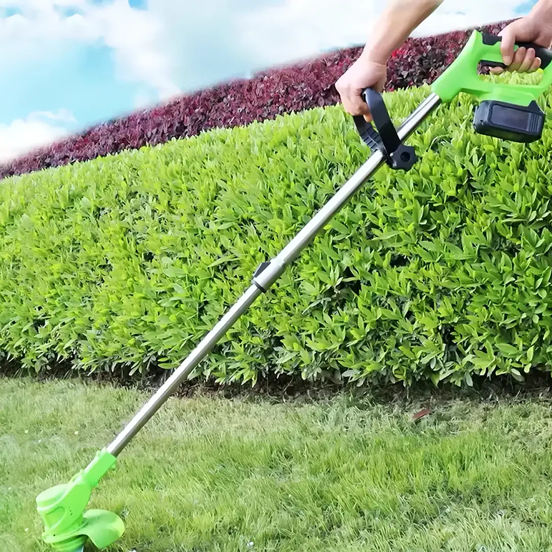 Cortadora de Pasto Inalámbrica Yokoo 1000W + 2 Baterías 4