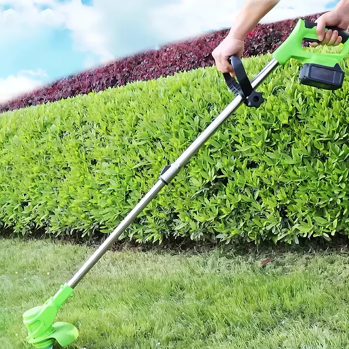 Cortadora de Pasto Inalámbrica Yokoo 1000W + 2 Baterías 4