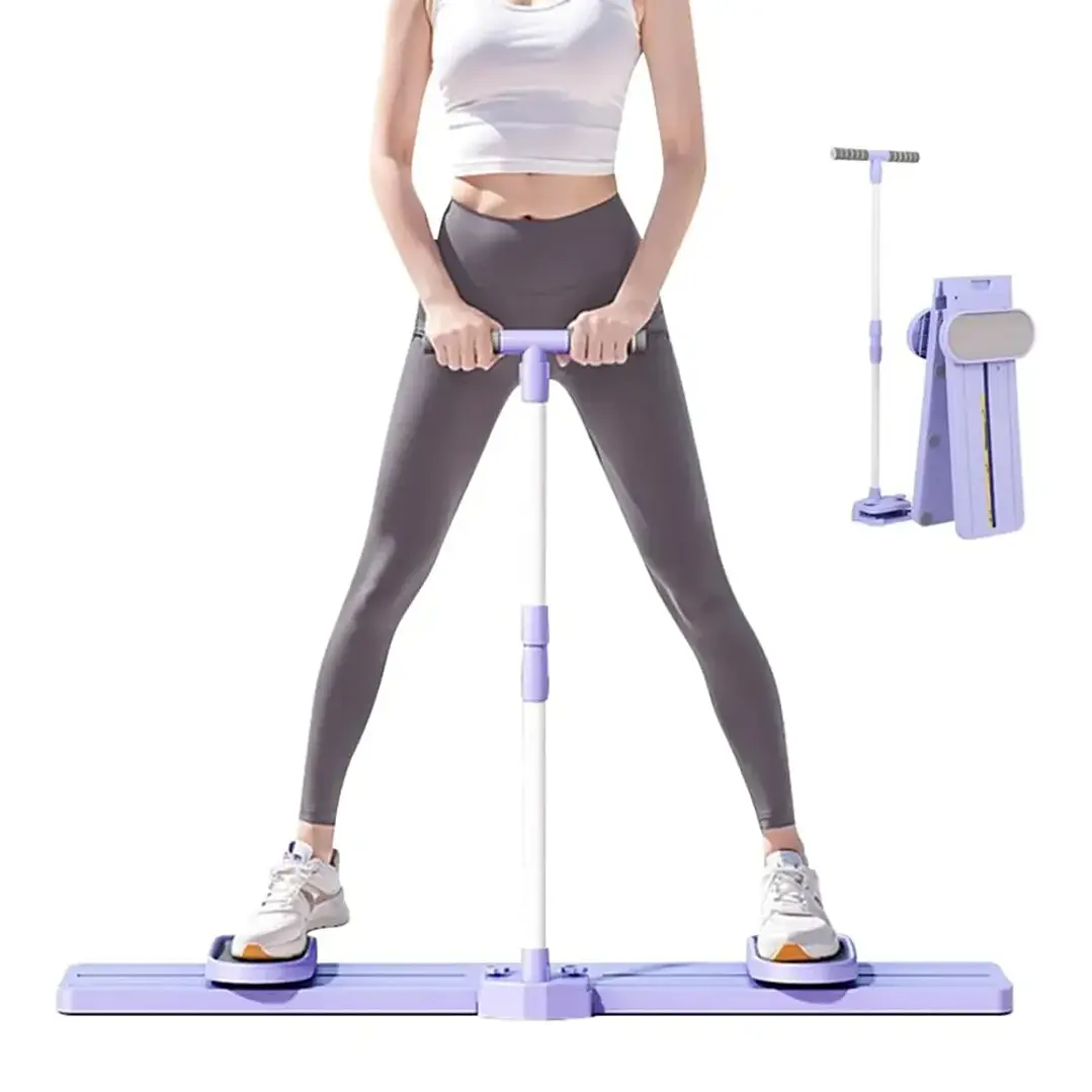 Máquina de Ejercicios Abdomen y Piernas Pilates Reformer XJ Plegable 4