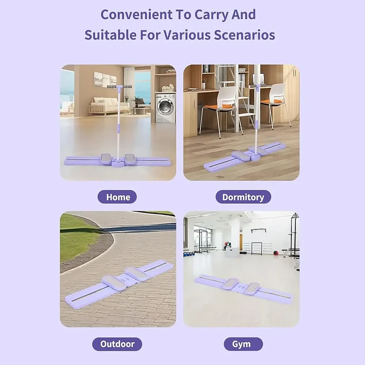 Máquina de Ejercicios Abdomen y Piernas Pilates Reformer XJ Plegable 5