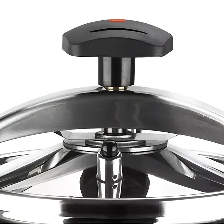 Olla a Presión 5L Aluminio Extra Grueso Triple Seguridad 4