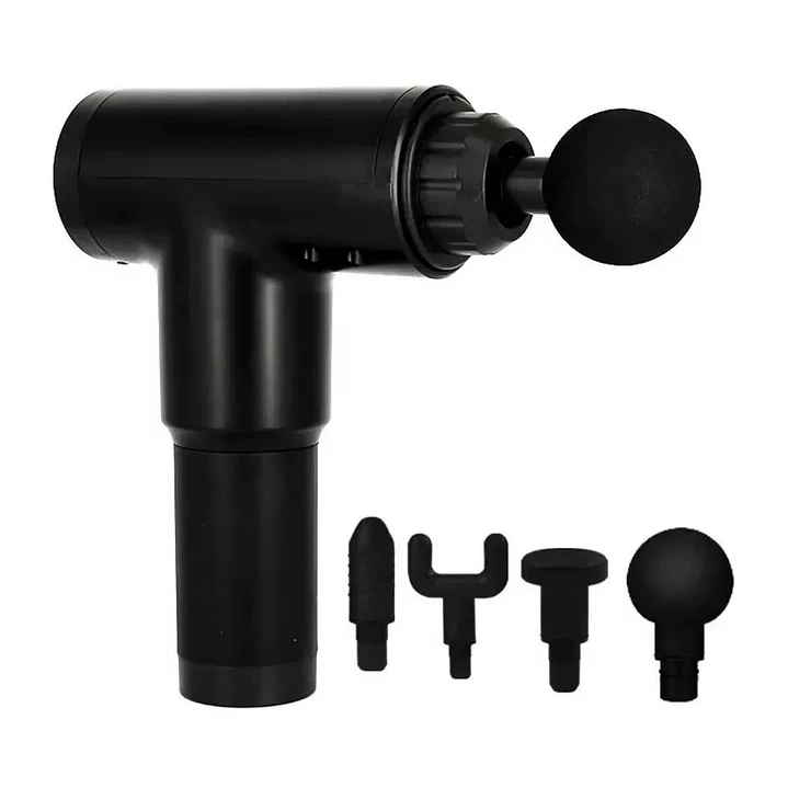 Pistola Masajeadora Muscular KH-320 Fascial Gun + 4 Cabezales 1