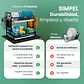 Secador de Platos Simpel 2 Niveles Negro con Tapete Secador - Miniatura 6