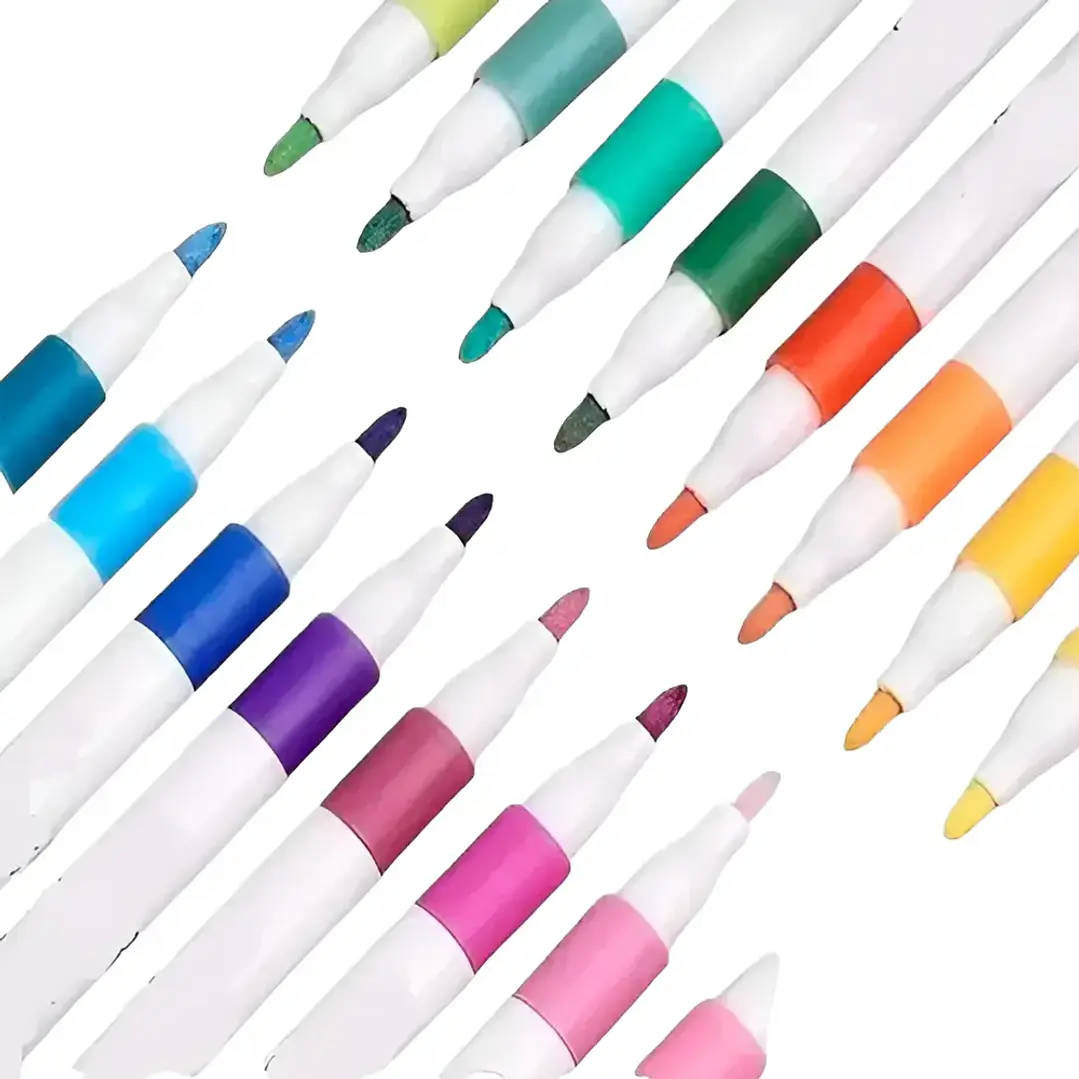 Set de 60 Lápices Marcadores Acrílicos Profesionales Multisuperficie 2