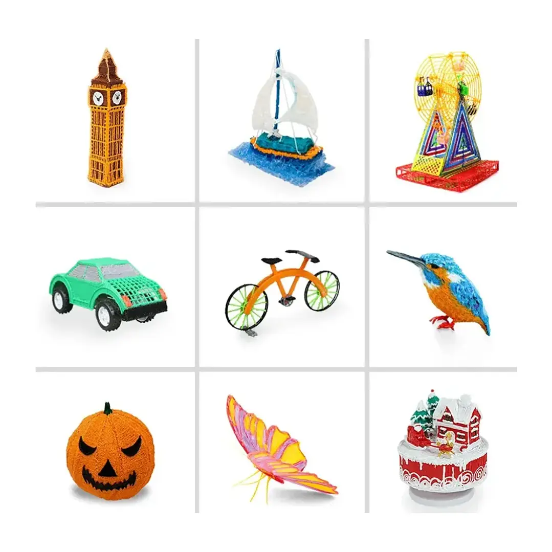 Pack de Filamentos PLA 100m para Lápiz 3D 20 Colores Variados 4