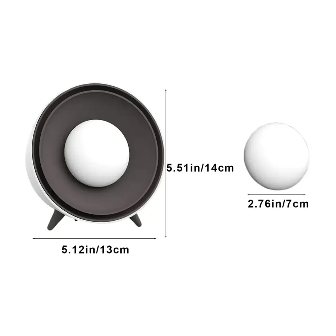 Calefactor Portátil 2 en 1 con Calentador de Manos Magnético 500W 2