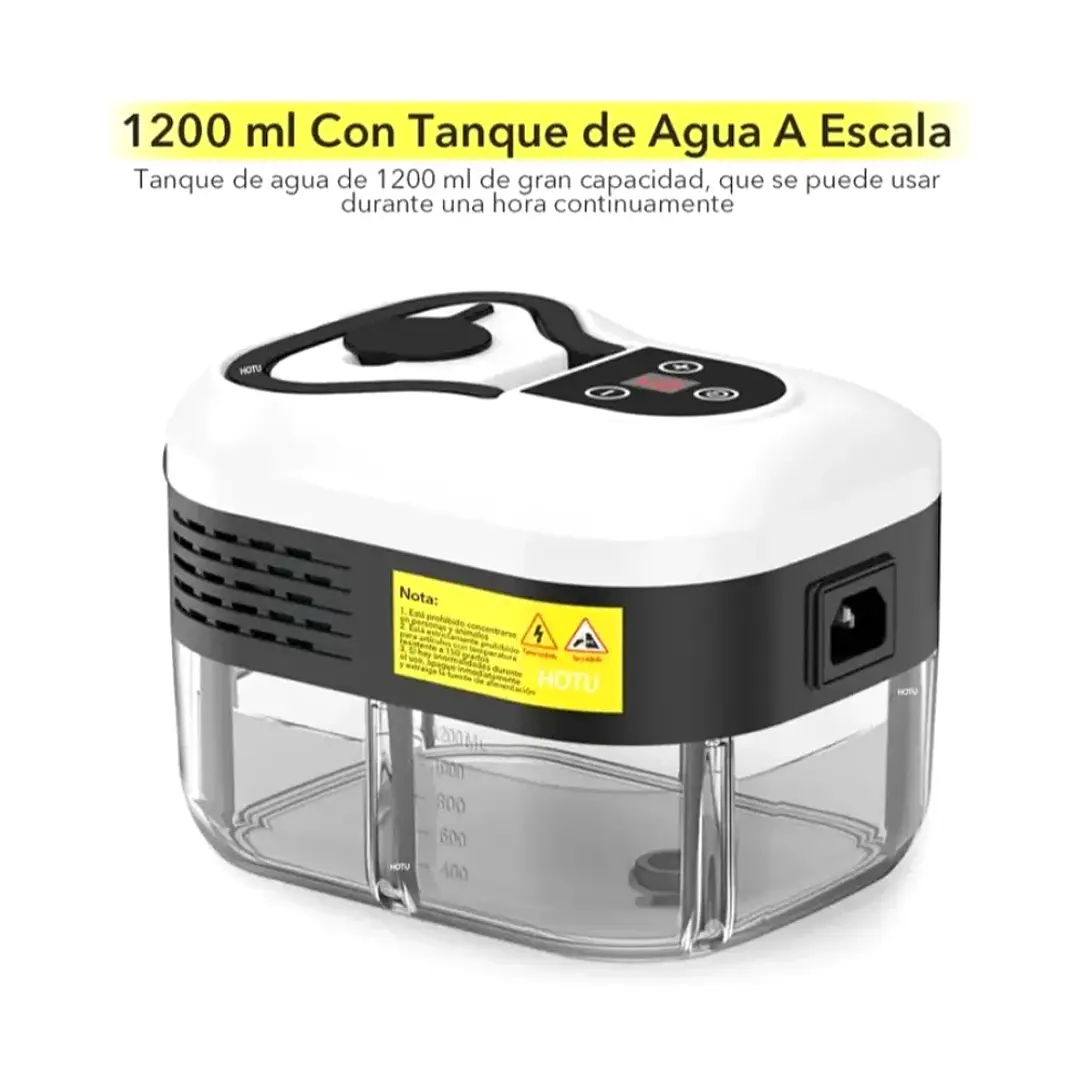 Limpiador a Vapor Portátil 2500W de Alta Presión con 6 Velocidades 2