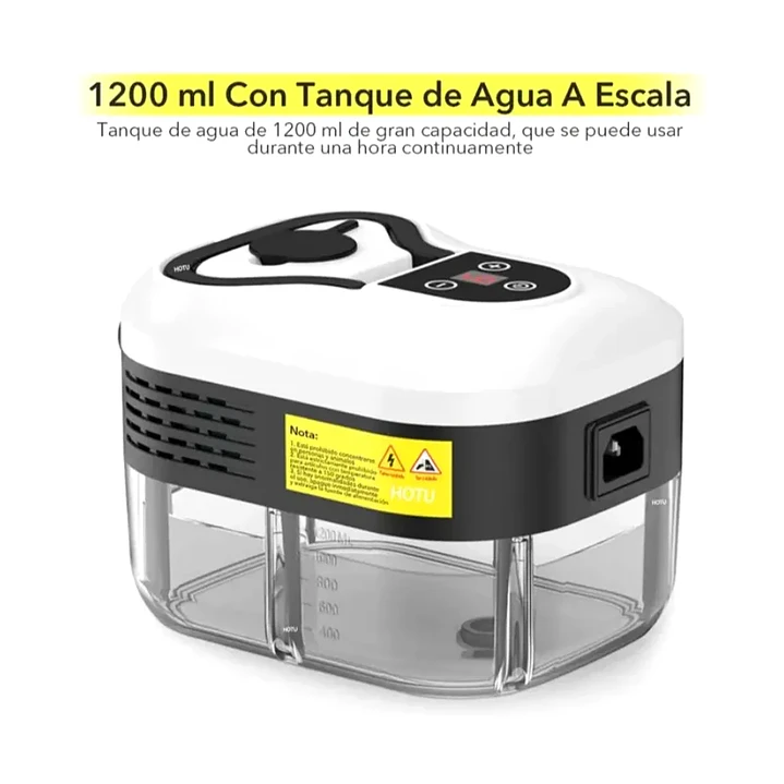 Limpiador a Vapor Portátil 2500W de Alta Presión con 6 Velocidades 2